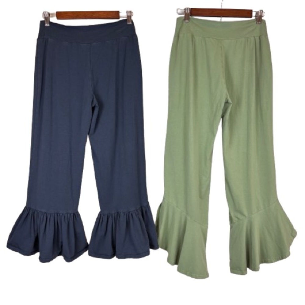 Matilda Jane Beaufort Big Ruffle & Olive Branch Pants Bundle Women’s Medium - Picture 2 of 15